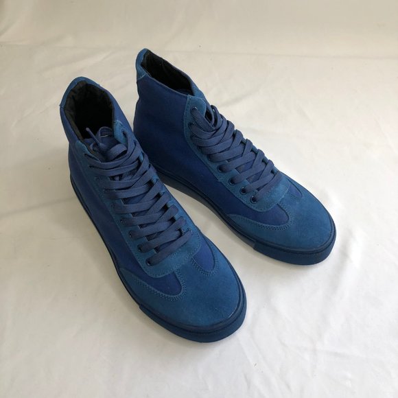 Generic Surplus Hi Men Round Toe Canvas Sneakers - Picture 2 of 8
